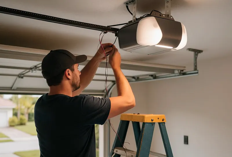 Garage Door Spring Repair in Hudson